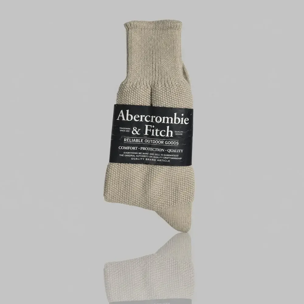Vintage Abercrombie & Fitch Reliable Outdoor Goods Socks Deadstock Made in USA